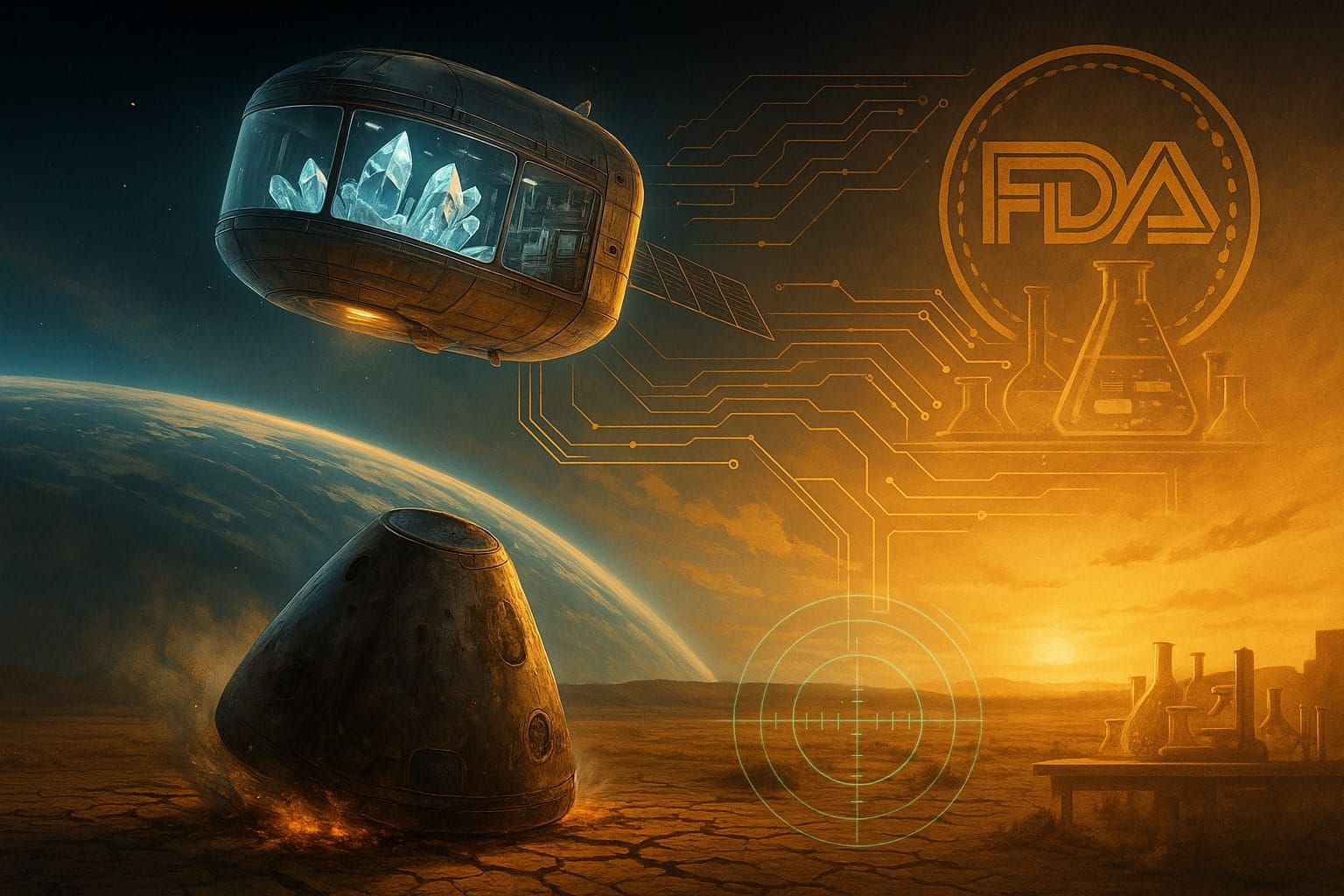 Orbiting the Future of Pharma: Varda’s $187M Bet on Drugs Made in Space